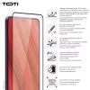 TOTI PREMIUM 3D Tempered Glass Screen Protector Full Cover for Samsung Galaxy S25 Ultra