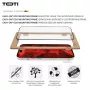 TOTI PREMIUM 3D Tempered Glass Screen Protector Full Cover for Samsung Galaxy S25 Ultra