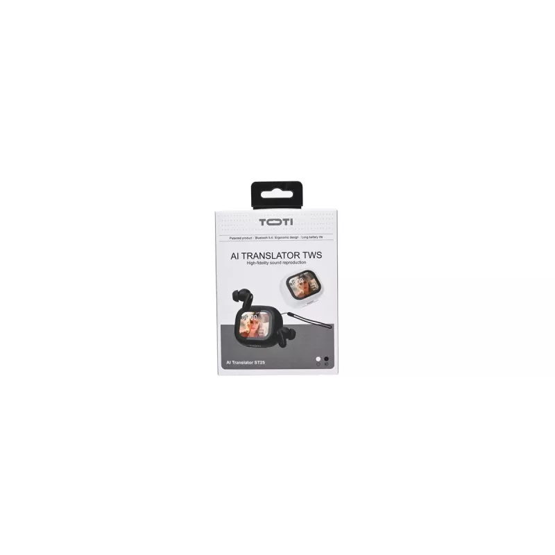 Toti TWS AI Translator ST25, Black