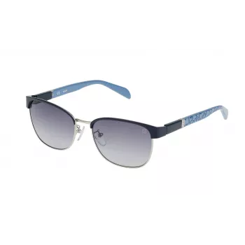 TOUS Women's Sunglasses STO315-550E70 Brown Cat Eye 55mm