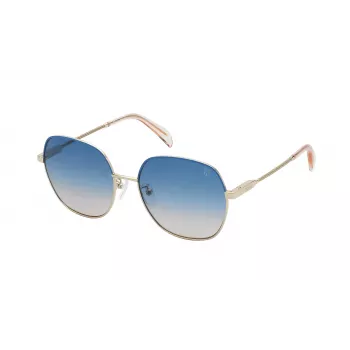 TOUS Women's Sunglasses STO439-560309 Geometric Acetate Frame UV400 56mm