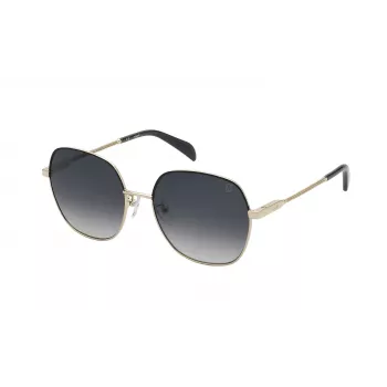 TOUS Women's Sunglasses STO439560301 - Square Acetate Frame, UV400 Protection, 56mm Lens