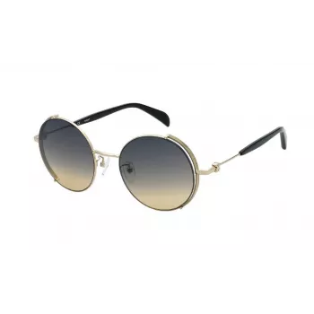 TOUS Women's Sunglasses STO440-520300 Cat Eye Acetate Havana Brown 52mm