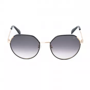 TOUS Women's Sunglasses STO454-550301 Havana Acetate Brown Gradient Lens 55mm