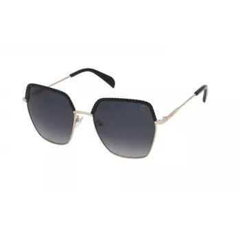 TOUS Women's Sunglasses STO455560301 - Brown Havana Frame, Brown Gradient Lens, 56mm