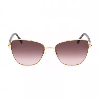 TOUS Women's Sunglasses STO471-590300 Brown Havana Butterfly 59mm
