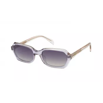 TOUS Women's Sunglasses STOB44-54L83X - Havana Acetate Frame with Brown Gradient Lenses, 54/20/135 mm