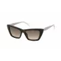 TOUS Women's Sunglasses STOB45-5401AY - Rectangular Acetate Frame, Gradient Grey Lenses, UV400 Protection