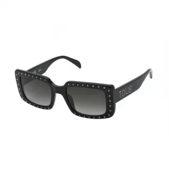 TOUS Women's Sunglasses STOB80S520700 Black Grey Gradient Butterfly Square
