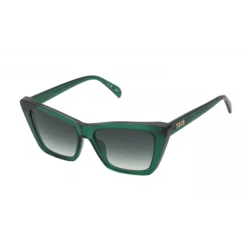 TOUS Women's Sunglasses STOB82-540G61 Havana Acetate Brown Gradient 54mm
