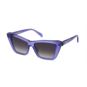 TOUS Women's Sunglasses STOB82V540916 - Rectangular Acetate Frame, UV400 Protection