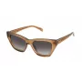 TOUS Women's Sunglasses STOB85-530D67 Brown Havana Butterfly Acetate Frame with Brown Gradient Polycarbonate Lenses 53/15/140 mm