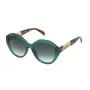 TOUS Women's Sunglasses STOB90-550G61 Havana Brown Gradient Rectangular 55mm