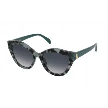 TOUS Women's Sunglasses STOC18-5306YT Havana Brown Acetate 53/19/140 mm