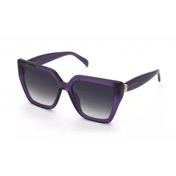 TOUS Women's Sunglasses STOC40-5606LA Havana Brown Gradient Square 56mm