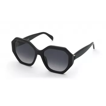 TOUS Women's Sunglasses STOC41S550700 Butterfly/Cat-Eye Acetate Brown Havana