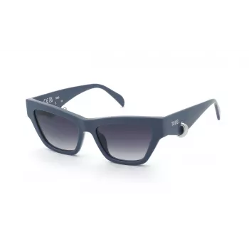 TOUS Women's Sunglasses STOD06V5504G5 Brown Acetate Gradient Grey 55mm