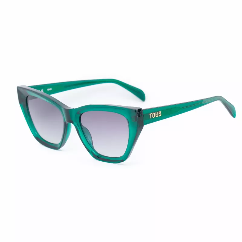 TOUS Women STOB85-530G61 Cat Eye Sunglasses Black Grey Gradient 53mm