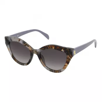 TOUS Women STOC18-530AM5 Sunglasses Havana Acetate Brown Lens 53/19/140 mm