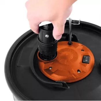 TOYA 72928 Ash Vacuum Cleaner 1200 W 20 L Stainless Steel