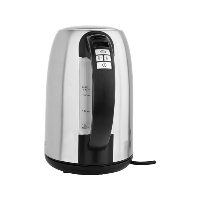 TOYA LUND 68194 Electric Kettle 2200 W 1.7 L Stainless Steel Silver/Black