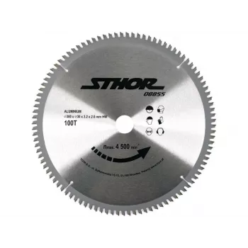 TOYA STHOR 300 mm TCT Circular Saw Blade for Aluminium and Non-Ferrous Metals, 100 Teeth, 30 mm Bore