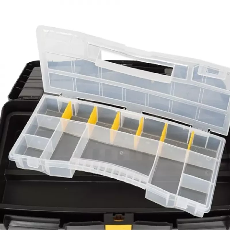 TOYA VOREL 78734 Tool Cart with 7 Drawers, Red/Black