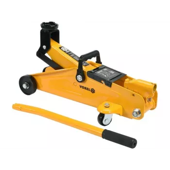TOYA VOREL 80111 Hydraulic Trolley Jack 2 Ton with Swivel Saddle and Safety Valve
