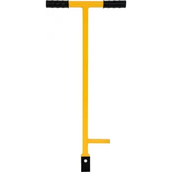 TOYA VOREL Paving Crowbar Balancer 1200mm Heavy-Duty Steel Pry Bar with Non-Slip Grip