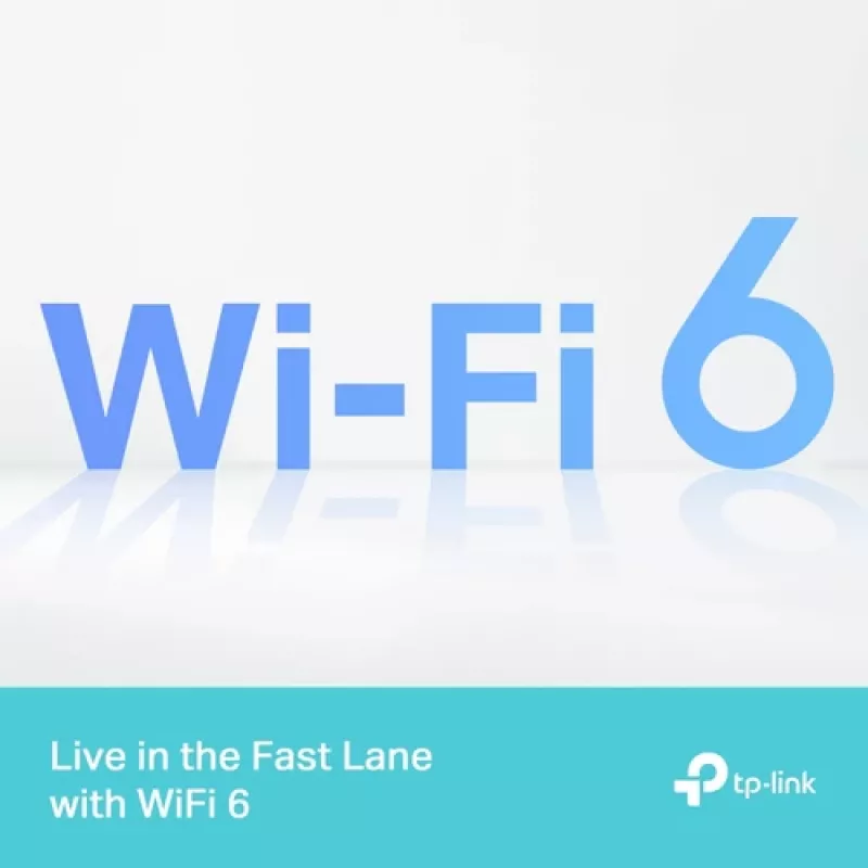 TP-Link Archer AX18 Wi-Fi 6 Dual-Band Gigabit Wireless Router (AX1800, 4x Gigabit LAN, Black)