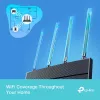 TP-Link Archer AX18 Wi-Fi 6 Dual-Band Gigabit Wireless Router (AX1800, 4x Gigabit LAN, Black)