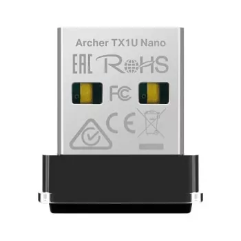TP-Link Archer TX1U Nano AX300 Wi-Fi 6 USB Adapter with Internal Antennas, USB 2.0