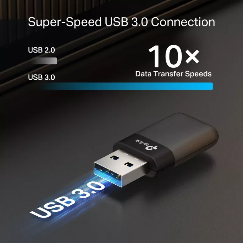 TP-LINK Archer TX50U AX3000 Dual Band Wi-Fi 6 Wireless USB Adapter