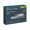 TP-LINK ER605 SafeStream Gigabit VPN Router with 4-Port Switch, 3 WAN Ports, Wall-Mountable