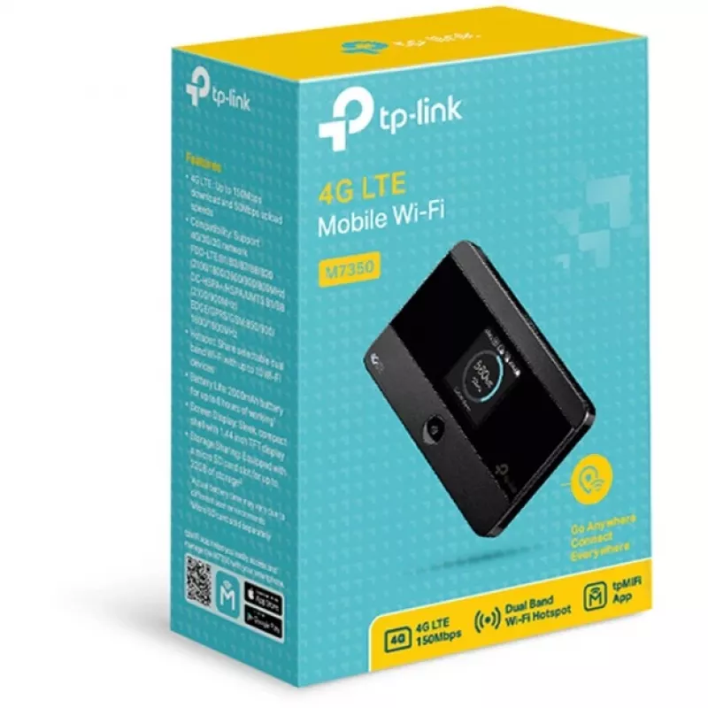 TP-Link M7350 Black 4G LTE Mobile Router