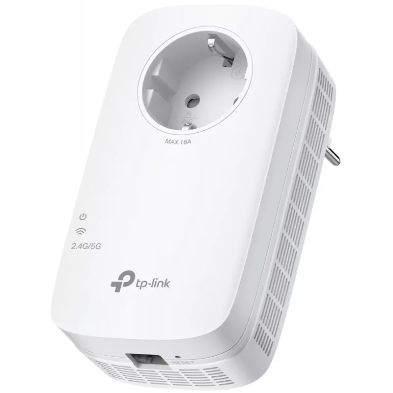 TP-LINK RE660X Dual-Band Wi-Fi 6 Range Extender, 2.4 GHz & 5 GHz, 802.11ax