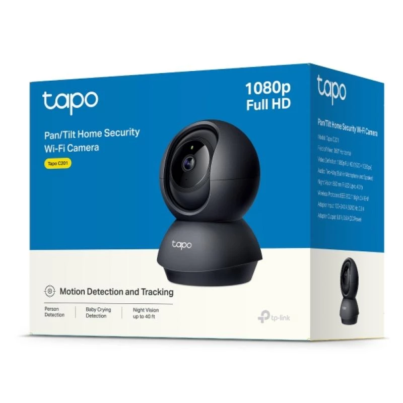 TP-Link Tapo C201 360° Pan/Tilt 1080p Full HD Indoor Wi-Fi IP Camera