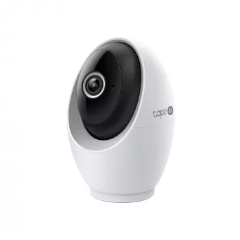 TP-LINK Tapo C260 V1 4K UHD Pan/Tilt Wi-Fi Security Camera, 8MP, Color Night Vision, Two-Way Audio, Dual-Band, microSD up to 256GB, Works with Alexa & Google Assistant