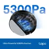 TP-Link Tapo RV20 Max Plus Robot Vacuum and Mop with Auto-Empty Dock, LiDAR Navigation, 4200 Pa Suction, 2600 mAh Battery, Wi-Fi, Alexa & Google Assistant