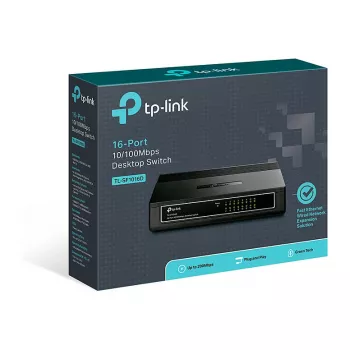 TP-Link TL-SF1016D 16-Port 10/100 Fast Ethernet Desktop Switch