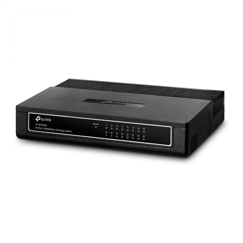 TP-Link TL-SF1016D 16-Port 10/100 Fast Ethernet Desktop Switch