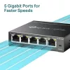 TP-LINK TL-SG105E(UN) Managed L2 Gigabit Ethernet Switch, 5 Ports, 10/100/1000 Mbps