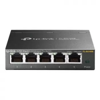 TP-LINK TL-SG105E(UN) Managed L2 Gigabit Ethernet Switch, 5 Ports, 10/100/1000 Mbps