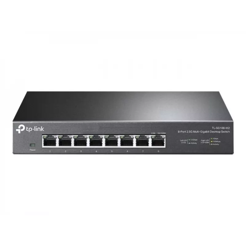 TP-Link TL-SG108-M2 V3.0 8-Port 2.5G Multi-Gigabit Unmanaged Switch