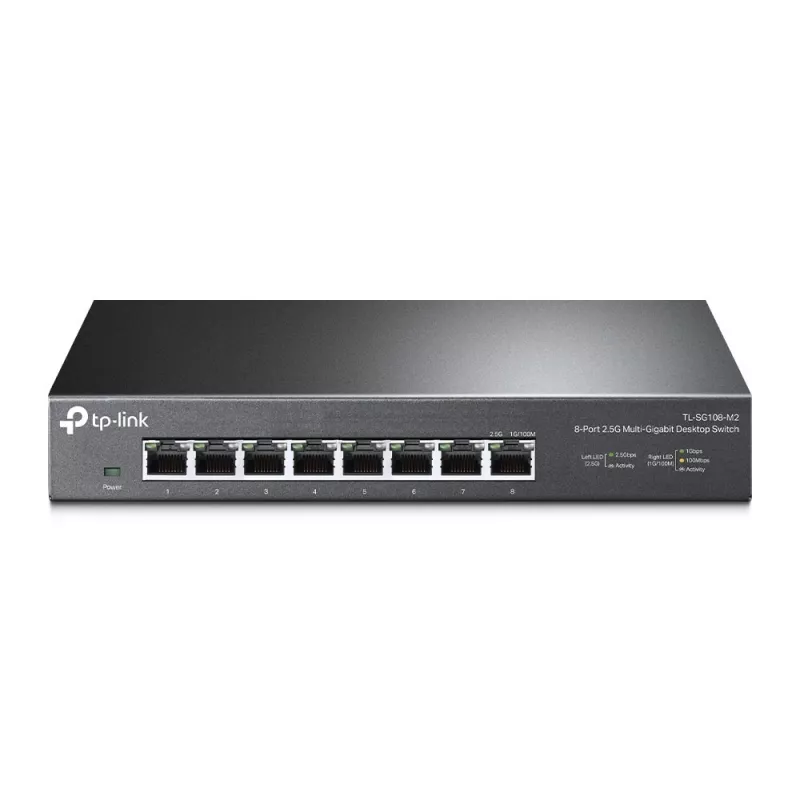 TP-Link TL-SG108-M2 V3.0 8-Port 2.5G Multi-Gigabit Unmanaged Switch