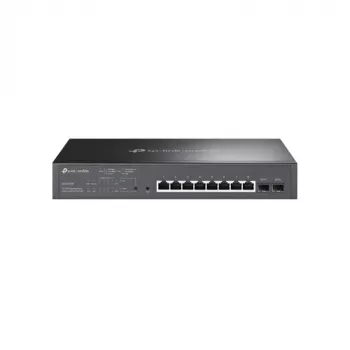 TP-LINK TL-SG2210MP Smart Managed Layer 2+ Switch, 8-Port Gigabit PoE+ with 2 SFP Slots, 150W PoE Budget, Rackmountable