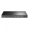 TP-Link TL-SL1218P 18-Port Fast Ethernet PoE+ Switch with 2 Gigabit and 1 SFP