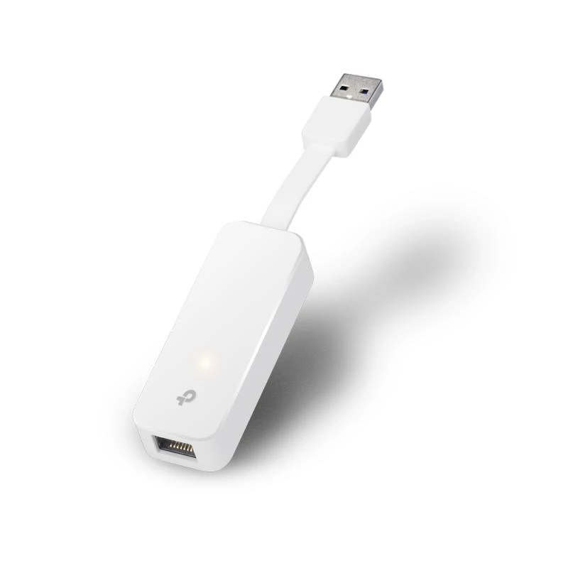 TP-Link UE300 USB 3.0 to Gigabit Ethernet Network Adapter, White UE300(UN)