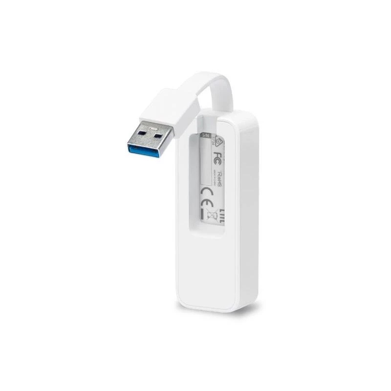 TP-Link UE300 USB 3.0 to Gigabit Ethernet Network Adapter, White UE300(UN)