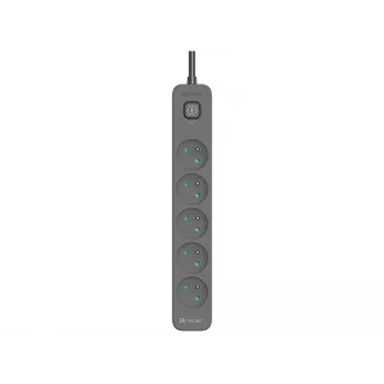 Tracer 47813 Super Line+ Graphite 1.5m (5 outlets)